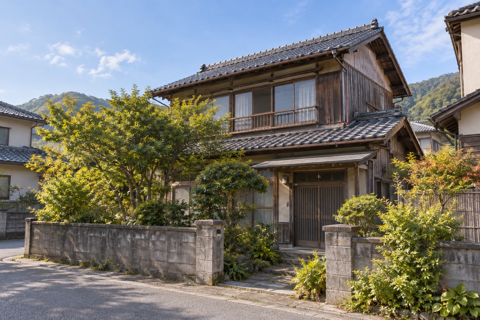 AI-generated conceptual illustration for the 8DK listing in Yanai; not the actual property